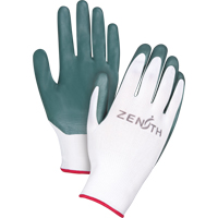 Gants enduits confortables de premi&egrave;re qualit&eacute;, 7/Petit, R&ecirc;vetement Nitrile, Calibre 13, Enveloppe en Polyester Consource