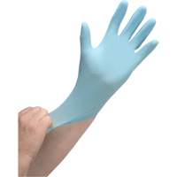 Puncture-Resistant Medical-Grade Disposable Gloves, Small, Nitrile, 3.5-mil, Powder-Free, Blue, Class 2 Consource