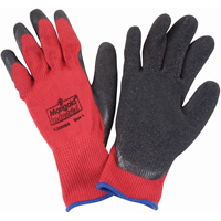 Coated Gloves, 9/Large, Rubber Latex Coating, 10 Gauge, Polyester/Cotton Shell Consource