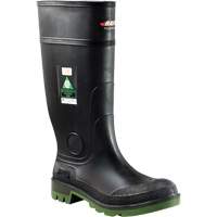 Bottes industrielles tout temps Enduro, Caoutchouc, Embout Acier, Pointure 8, Semelle R&eacute;sistant aux perforations Consource