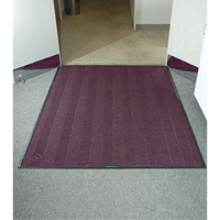 Waterhog&reg; Eco Elite Matting, Wiper/Scraper, 4' x 6' x 3/8", Maroon Consource