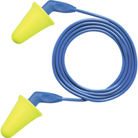 Bouchons d'oreilles &agrave; pousser E-A-R, Vrac - Sac en poly, Avec cordon Consource