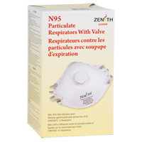 Respirateur contre les particules, N95, Certifi&eacute; NIOSH, Moyen/grand Consource