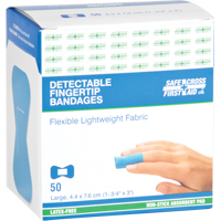 Bandages, Bout de doigt, 3", Tissu d&eacute;tectable, St&eacute;rile Consource