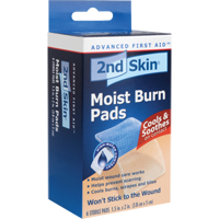 2nd Skin&reg; Moist Burn Pads, 1-1/2" x 2", Class 2 Consource