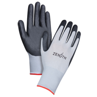 Gants l&eacute;gers enduits et respirants, 7/Petit, R&ecirc;vetement Mousse de nitrile, Calibre 13, Enveloppe en Polyester Consource