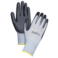 Gants l&eacute;gers enduits et respirants, 11/2T-Grand, R&ecirc;vetement Mousse de nitrile, Calibre 13, Enveloppe en Polyester Consource