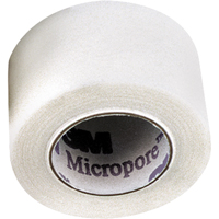 3M Micropore Hypoallergenic Surgical Tape, Class 1, 30' L x 1/2" W Consource