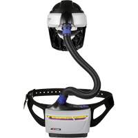 Trousse industrielle lourde pour APR motoris&eacute; TR-600 de Versaflo, Capuchon & visi&egrave;re, Pile Lithium-ion Consource