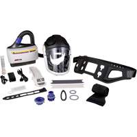 Trousse industrielle lourde pour APR motoris&eacute; TR-600 de Versaflo, Capuchon & visi&egrave;re, Pile Lithium-ion Consource
