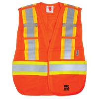 Veste d&eacute;tachable Open Road, Orange haute visibilit&eacute;, Polyester Consource