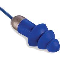 Rockets&reg; Metal Detectable Reusable Earplugs, Corded, One-Size, Bulk - Plastic Case, 27 NRR dB Consource