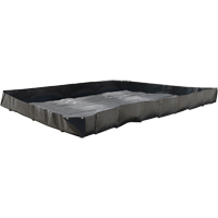 Bermes &eacute;conomiques, Capacit&eacute; 359 gal., 6' la x 8' lo x 12" h, Support en L Consource