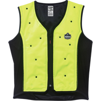 Vestes refroidissantes &agrave; &eacute;vaporation s&egrave;che Chill-Its 6685, Moyen, Jaune lime haute visibilit&eacute; Consource