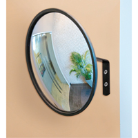 Miroir convexe avec support, Int&eacute;rieur/Ext&eacute;rieur, Diam&egrave;tre 12" Consource