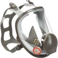 6000 Series Full Facepiece Reusable Respirator, Elastomer/Silicone/Thermoplastic, Small Consource