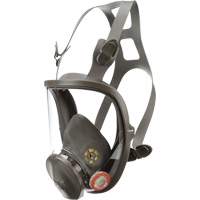 6000 Series Full Facepiece Reusable Respirator, Elastomer/Silicone/Thermoplastic, Medium Consource