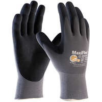 ATG MaxiFlex&reg; Ultimate Gloves, 6/X-Small, Foam Nitrile Coating, 15 Gauge, Nylon Shell Consource