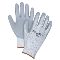 Gants &eacute;lastiques sans coutures r&eacute;sistants &agrave; la coupe, Taille Grand/9, Calibre 13, Rev&ecirc;tement Nitrile, Enveloppe en PEHP, ANSI/ISEA 105 niveau 2/EN 388 niveau 3 Consource