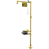 Halo Combination Emergency Shower & Eyewash Station Consource