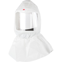 Cagoule de rechange 3M Versaflo avec col, Universel, Coiffe souple, Bavette Simple Consource