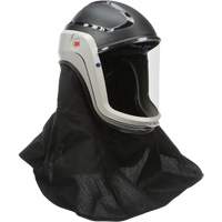 Assemblage de casque Versaflo avec visi&egrave;re de premi&egrave;re qualit&eacute; et enveloppe r&eacute;sistante aux flammes, Universel, Casque rigide, Bavette Simple Consource