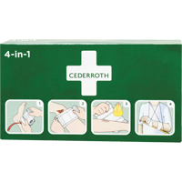 Cederroth 4-in-1 Bloodstopper, 9" L x 5-1/2" W Consource