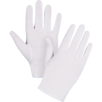 Gants d'inspection peu pelucheux, Nylon, Poignet &agrave; ourlet, Dames/T-petit Consource