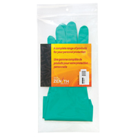 Gants r&eacute;sistants aux produits chimiques &agrave; prise en losange, Taille 9, 13" lo, Nitrile, Doublure en Ouat&eacute;e, 13 mils Consource