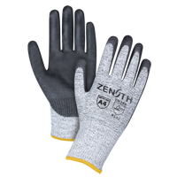 Gants &eacute;lastiques sans coutures r&eacute;sistants &agrave; la coupe, Taille 2T-Grand/11, Calibre 13, Rev&ecirc;tement Polyur&eacute;thane, Enveloppe en PEHP, ANSI/ISEA 105 niveau 4/EN 388 niveau 5 Consource