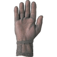 2" Cuff Mesh Glove, Size Small/7, Stainless Steel Shell, ANSI/ISEA 105 Level 5 Consource