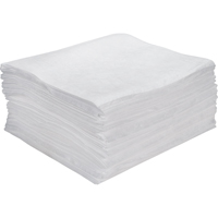 Premium Meltblown Sorbent Pads, Oil Only, 15" x 18", 15 gal. Absorbancy Consource