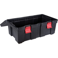 Water Resistant Storage Container, 33" W x 19" D x 13" H, Black Consource