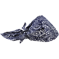 Bandeaux en triangle 6710CT de refroidissement en tissu de serviette Chill-Its, Bleu Consource