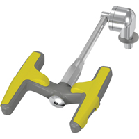 Poste de douche oculaire/faciale Halo, Installation Montage sur comptoir Consource