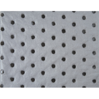 Feuilles absorbantes en fibres fines de calibre industriel, Universel, 15" x 17", 40 gal. d'absorption Consource