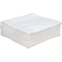 Premium Anti Static Sorbent Pads, Oil Only, 30" x 30", 55 Gal. Absorbancy Consource
