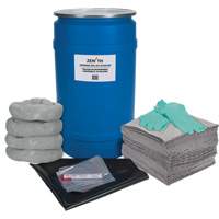Shop Spill Kit, Universal, Drum, 30 US gal. Absorbancy Consource
