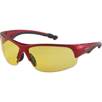 Lunettes de s&eacute;curit&eacute; s&eacute;rie Z1900, Lentille Ambr&eacute;e, Anti-&eacute;gratignures, R&eacute;pond ou surpasse la norme CSA Z94.3 Consource