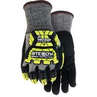 Gants antichocs Stealth Hellcat, Petit, Paume en PEHP, Poignet Poignet en tricot Consource