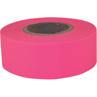 Ruban de signalisation Sub-Zero, 1,2" la x 150' lo, Rose fluorescent Consource