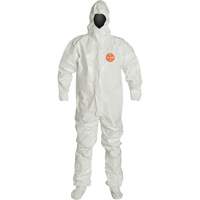 Combinaison &agrave; capuchon, Tychem 4000, 2T-Grand, Blanc Consource