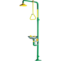 Safe-T-Zone&reg; Aerated Combination Shower & Eye Wash Consource