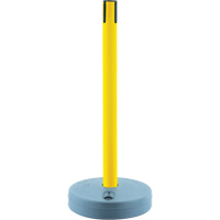 Outdoor TensaBarrier&reg; - Receiver Posts, 37" High, Yellow Consource