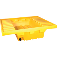 Contenant de confinement Ultra-Rack Sump, 51,5'' lo x 51,5'' la x 12" ha, 66 gal. US Capacit&eacute; Consource