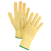 Seamless String Knit Gloves, Size Medium/8, 7 Gauge, Kevlar&reg; Shell, ASTM ANSI Level A2/EN 388 Level 3 Consource