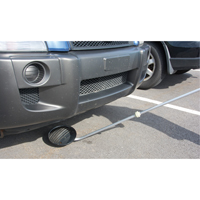 Miroir d'inspection, 8,5" dia, Ronde, Poign&eacute;e 47" Consource