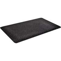 Tapis antimicrobiens WD Foodmaster, Lisse, 2' x 3' x 9/16", Noir, Mousse de vinyle Consource