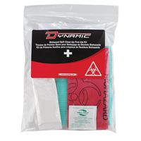 Trousse de premiers soins pour nettoyage de biorisques Dynamic, Dispositif m&eacute;dical Classe 1, Sac en plastique refermable Consource