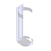 Dynamic Plastic Vehicle Bracket for Bio Med Wash&reg; Solution Consource